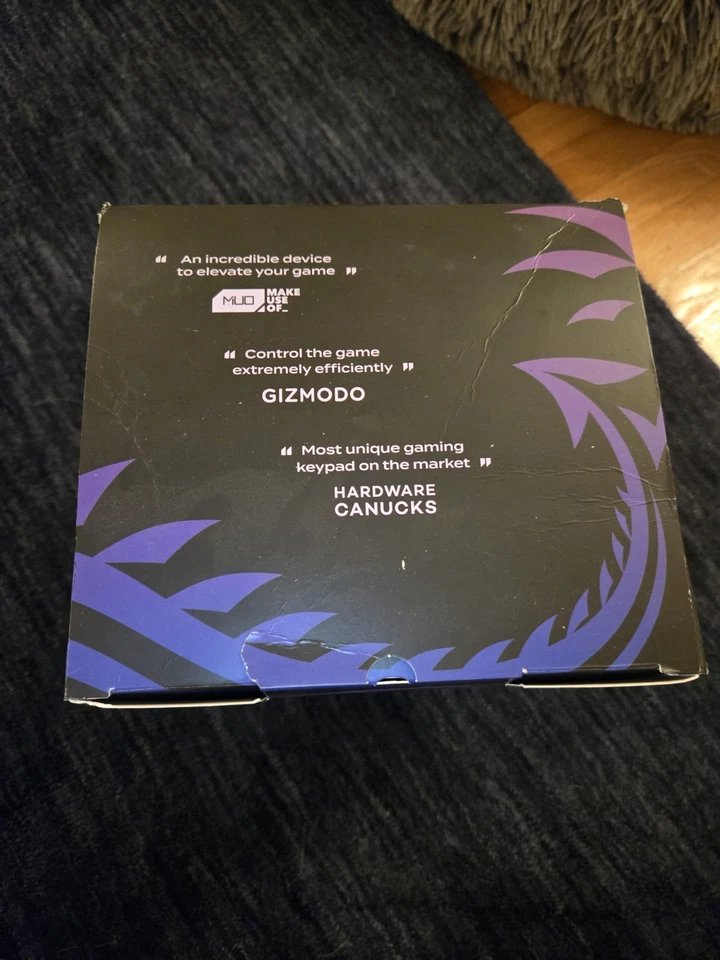 Azeron Cyborg Gaming Keypad – Programmable One Handed (left) PC Keyboard - Blue - Image 3 of 4