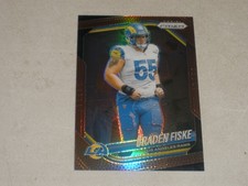 2025 Panini Prizm Pigskin Prizm #144 Braden Fiske 039/180