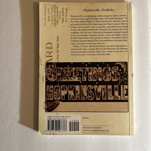 Hopkinsville by William T. Turner and Donna K. Stone (2006, Perfect)(B8) - Imagen 2 de 8