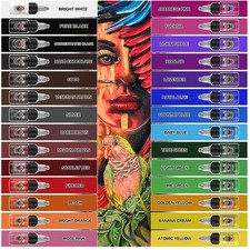 Professional Tattoo Ink Set - 28 Colors