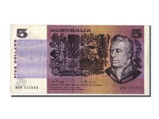 Geldschein, Australien, 5 Dollars, 1974, SS