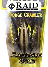 Rare Gem - RAID Japan DODGE CRAWLER in the LIMITED EXPLOSIVE GOLD Pattern