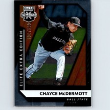 2021 Panini Elite Extra Edition - Chayce McDermott #132 - #/999 - Ball State