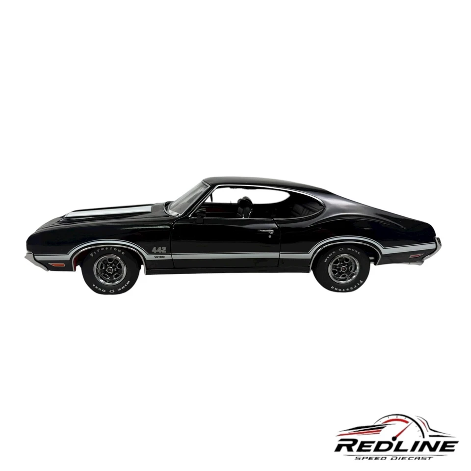 🇺🇸🇺🇸Exact Detail 1971 Oldsmobile 4-4-2 W30 Black 1:18 C3🇺🇸🇺🇸 - Image 3 of 4