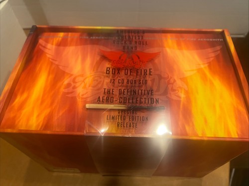 Box of Fire by Aerosmith (CD, 1994, 13 Cds) New CDs Sealed - Picture 4 of 6