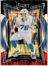 2024 Panini Select #82 Joe Alt Red & Blue Prizm Shock