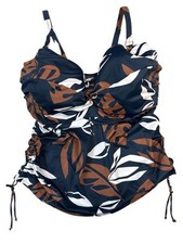 Fantasie FRENCH NAVY Lake Orta Twist Front Tankini Swim Top, US 32D, UK 32D