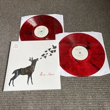Low Roar - Self Titled Debut Vinyl Record SEALED Red Smoke 2xLP