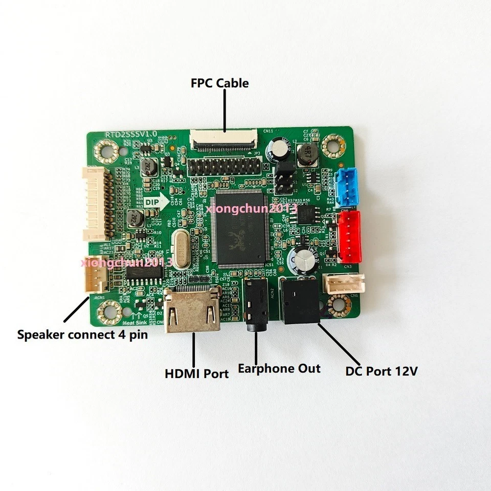 Mini Placa Controladora HDMI Kit N156BGA-EA2 N156BGA 1366×768 Pantalla LED 15.6" Foto 2 de 4