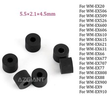 10PCS 5.5 2.1 4.5mm Tire Belt Loop Rubber Ring For Cassette Deck Tape Recorder