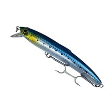 APGEN BIG SUR BEAUTY JERKBAIT 5.5inch, 15/16oz, FLOATING, SHINY BLUE SARDINE AG-
