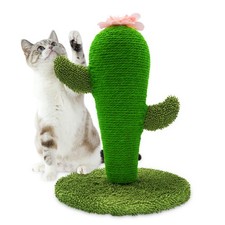 Cat Scratching Post, Cute Cactus Scratching Post, Nature Sisal Cat Scratcher ...