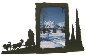 Dog-Sled-Picture-Frame-4-034-x6-034-V