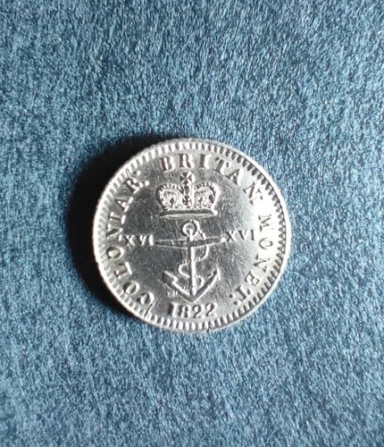 1/16 Dollar - British West Indies 1822