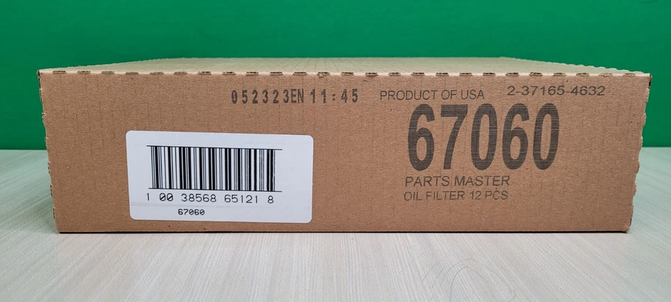 (CANTIDAD. 12) Filtro de aceite de motor maestro piezas NUEVO HECHO EN EE. UU. CAJAS INDIVIDUALES Foto 4 de 4