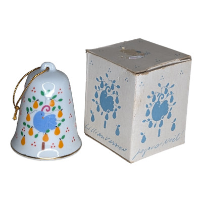 Lillian Vernon Joyous Noel 1986 Christmas Bell Ornament