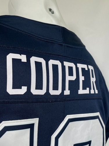 Amari Cooper #19 Dallas Cowboys Nike Therma Long Sleeve Navy Jersey Men's MEDIUM - Picture 4 of 18