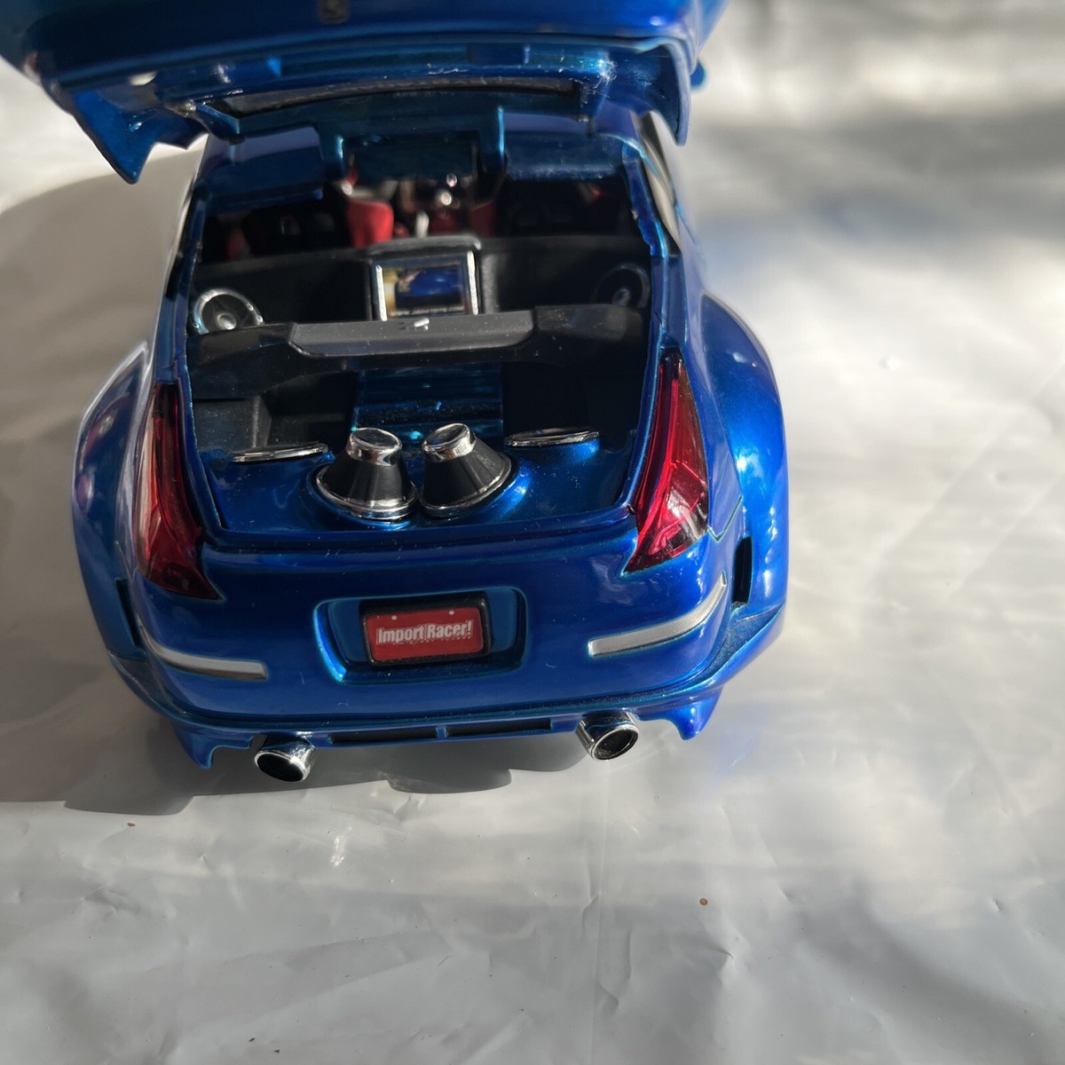 Jada Toys Nissan Z Import Racer 1:24 DieCast Metallic Blue | eBay