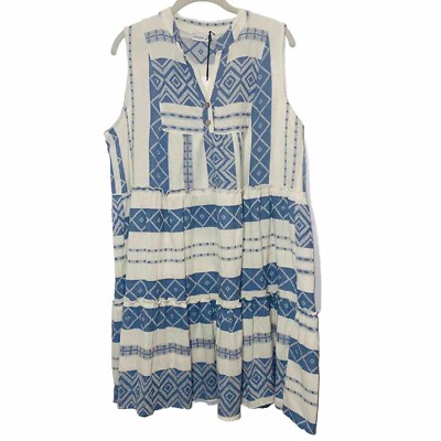 CIVICO 51 Lab Women's Size Large Dress Sleeveless Made in Italy BOHO | eBay
