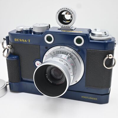 Voigtlander Bessa T 101 Years Model Navy Heliar 50mm F3.5 w