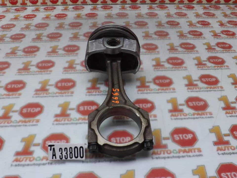 2007-2017 TOYOTA SIENNA PISTON W/ CONNECTING ROD 13101-0P053 OEM - Image 4 of 4