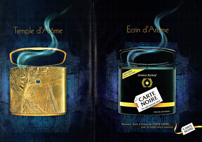 Werbung Advertising 127 2000 le café Carte Noire Arabica (2Seiten)