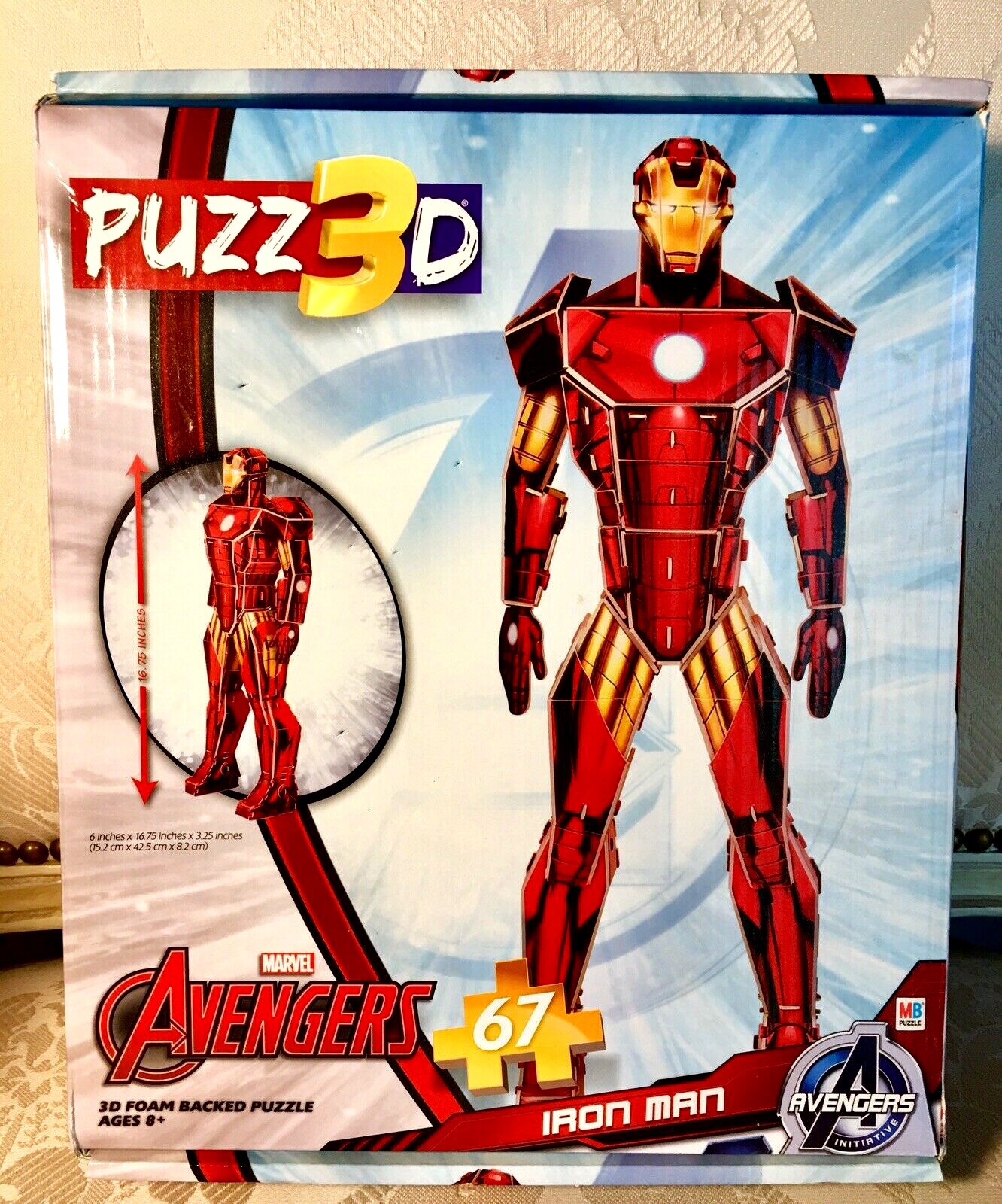 iron man 3d puzzle