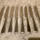Oneida ICARUS Glossy dinner knives, new, Stainless, Lot of 8