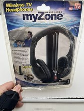 My Zone Wireless TV Headphones - Black (5274-6)