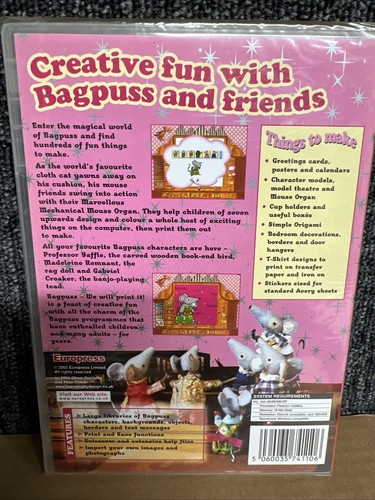Europress Bagpuss We Will Print It (2002) PC CD ROM - Picture 2 of 2