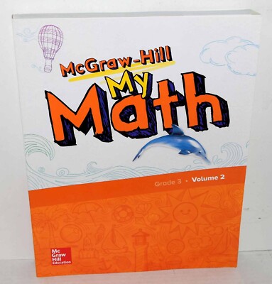 McGraw Hill My Math Grade 3  2018  Vol 2 Student work text NEW  FREE SHIPPING