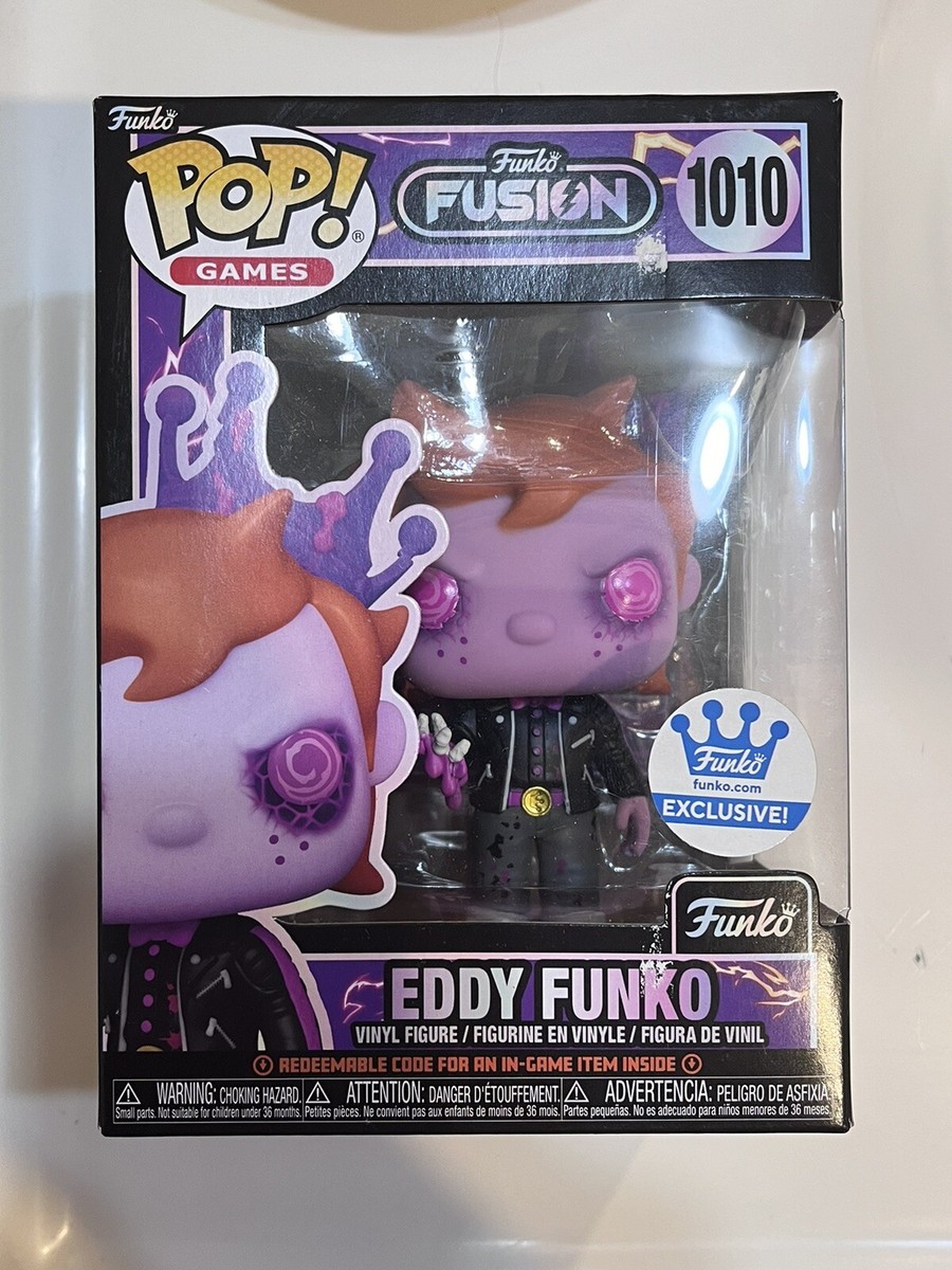 Funko Fusion Eddy Funko (Exclusive) #1010 IN HAND READY TO