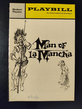 Jose Ferrer in Man of La Mancha 1969 Shubert Theatre in Chicago Playbill
