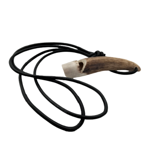 STAG ANTLER HORN DOG WHISTLE FOR TRAINING OR HUNTING SHOOTING HANDMADE