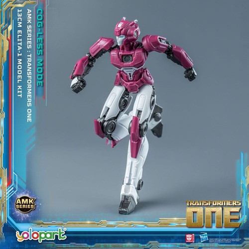 YOLOPARK 2024 TRANSFORMERS ONE ELITA-1 COG-LESS MODE 5" ROBOT MODEL KIT - Picture 6 of 21