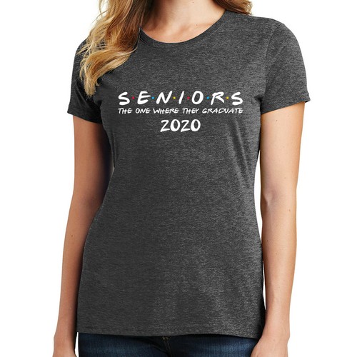 Camisetas Senior Graduation 2020 The one where the Graduate Friends Style 2630 - Imagen 11 de 11