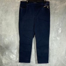 TOMMY HILFIGER Women's Sky Captain Mid-Rise Skinny Jeans SZ 16
