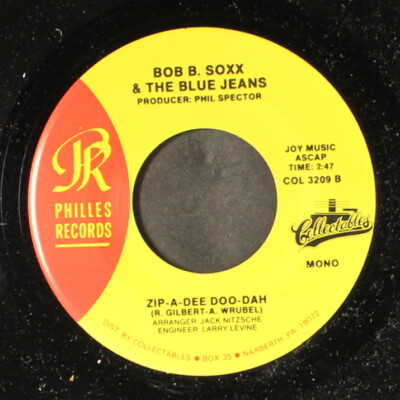 BOB B. SOXX & BLUE JEANS: zip-a-dee doo-dah / why do lover's break each other's 