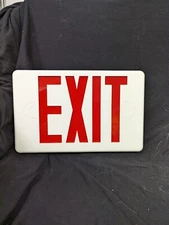 Universal LEDRed Exit Sign