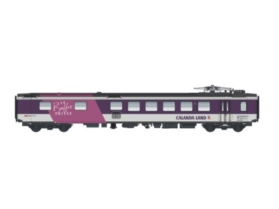 LS MODELS 47266DC H0 Speisewagen SBB EW I WR, lila/grau/rosa, Ep Va
