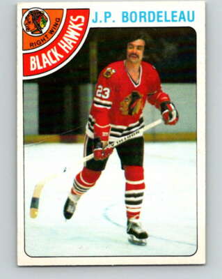 1978-79 O-Pee-Chee #101 J.P. Bordeleau Chicago Blackhawks V22307