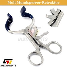 Molt Mundsperrer 14cm Edelstahl – Dental Mundöffner Mundspreizer Retraktor HNO