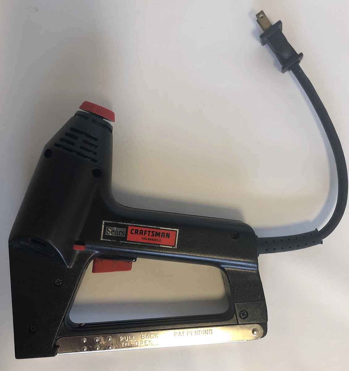 Sears electric cheap staple gun