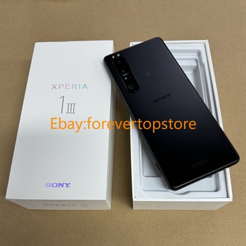 Unlocked Sony Xperia 1 III (5G) 256GB/512GB All Colors Mobile Phone Dual SIM - Zdjęcie 8 z 18