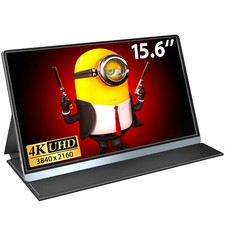 UPERFECT 4K Portable Monitor UHD IPS 15.6" Gaming Screen Display USB C 3840x2160