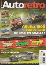AUTO RETRO 370 OSCA 1600 SPIDER 63 MORGAN AEROMAX SKODA 200 RS 73 R5 BOND 875