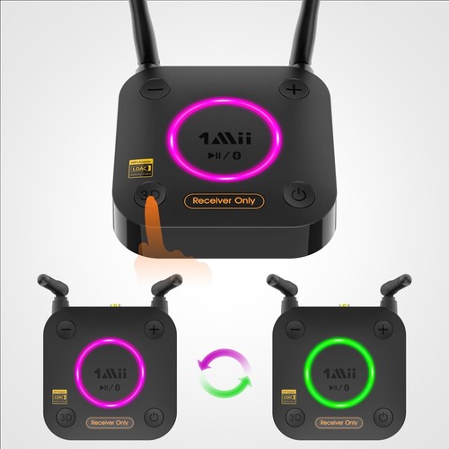 B06Ultra Bluetooth 5.2 Empfänger für LDAC Hi-Res Audio HiFi Bluetooth Audio A... - Bild 6 von 8