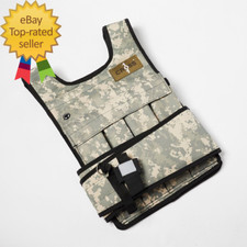 20LBS 140LBS Adjustable Weighted Vest with Shoulder Pads Option for Men and Wom