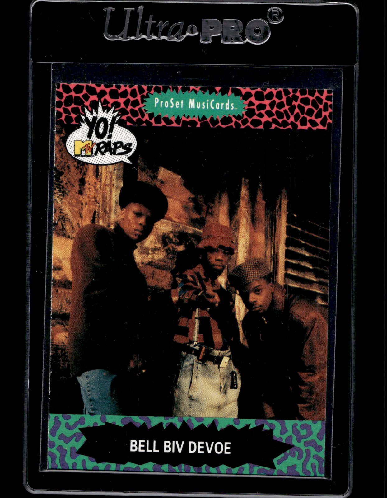 1991 Pro Set Yo! MTV Raps  #4 Bell Biv DeVoe