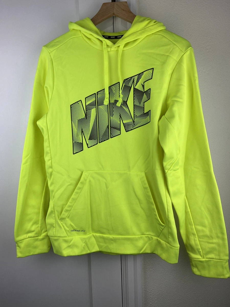 nike neon yellow sweatshirt
